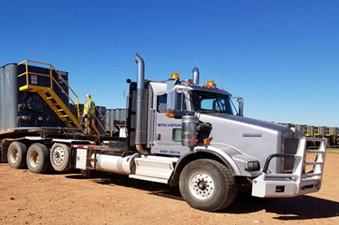 Watford City, ND Heavy Trucks - Wolverine Construction, LLC